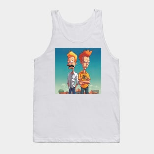 beavis and butthead - Design 5 Tank Top